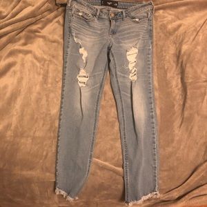 Hollister cropped jeans